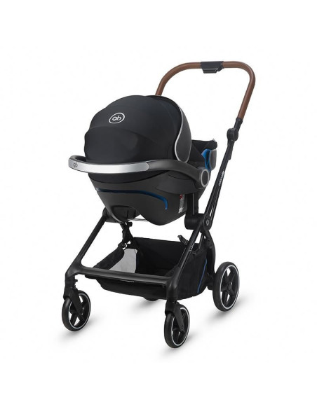 Carucior modular 2in1 Coccolle Saliara Greystone+Cos auto 0-13