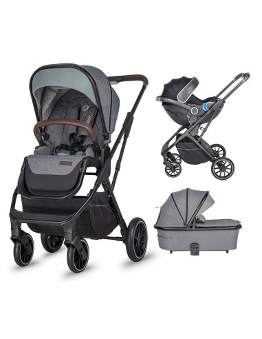 Carucior modular 2in1 Coccolle Silene Lunar Rock+Cos auto 0-13
