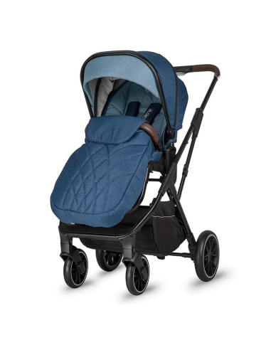 Carucior modular 2in1 Cooccolle Silene Celestial Blue+Cos auto