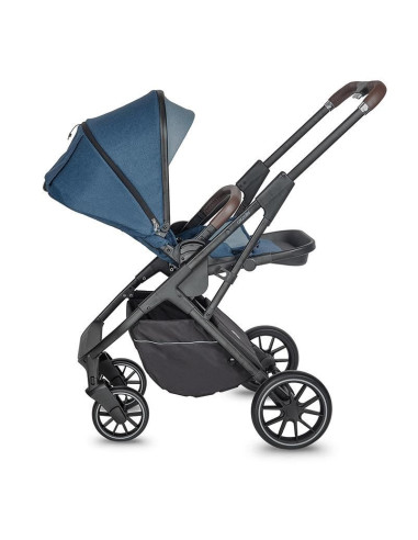 Carucior modular 2in1 Cooccolle Silene Celestial Blue+Cos auto