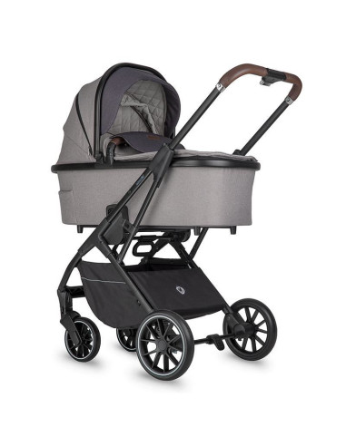 Carucior modular 2in1 Coccolle Silene Urban Grey+Cos auto 0-13