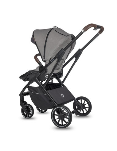 Carucior modular 2in1 Coccolle Silene Urban Grey+Cos auto 0-13