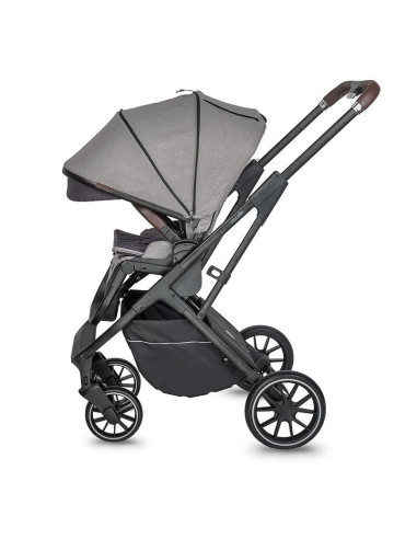 Carucior modular 2in1 Coccolle Silene Urban Grey+Cos auto 0-13