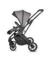 Carucior modular 2in1 Coccolle Silene Urban Grey+Cos auto 0-13