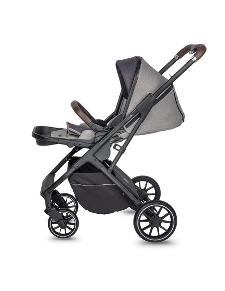 Carucior modular 2in1 Coccolle Silene Urban Grey+Cos auto 0-13