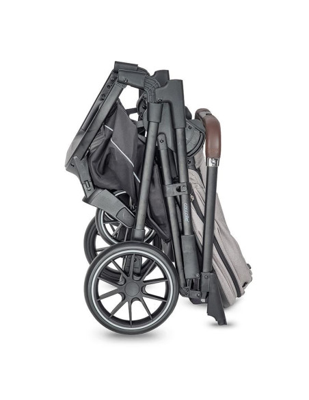 Carucior modular 2in1 Coccolle Silene Urban Grey+Cos auto 0-13