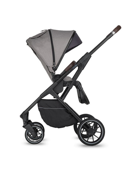 Carucior modular 2in1 Coccolle Silene Urban Grey+Cos auto 0-13