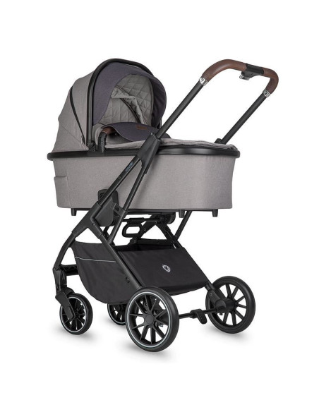 Carucior modular 2in1 Coccolle Silene Urban Grey+Cos auto 0-13