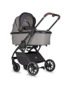 Carucior modular 2in1 Coccolle Silene Urban Grey+Cos auto 0-13