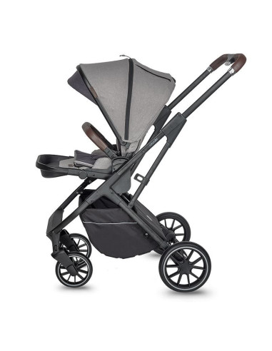 Carucior modular 2in1 Coccolle Silene Urban Grey+Cos auto 0-13