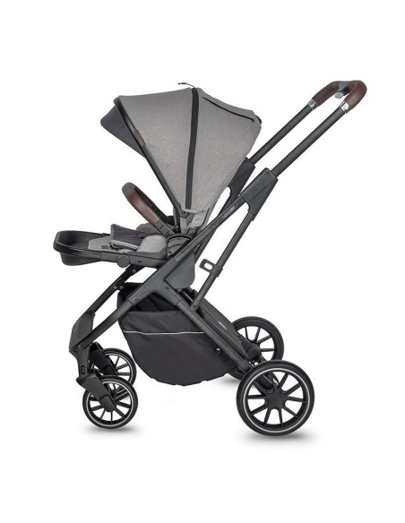 Carucior modular 2in1 Coccolle Silene Urban Grey+Cos auto 0-13