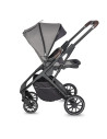 Carucior modular 2in1 Coccolle Silene Urban Grey+Cos auto 0-13