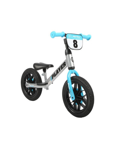 Balance bike Qplay Player Albastru,322QPPLA20