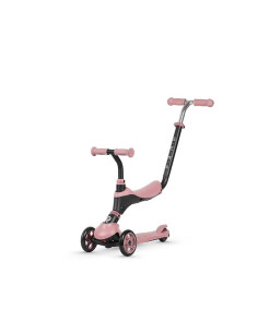 Trotineta 3in1 Qplay Sema Roz,322QPSEMA10 2