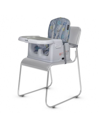Scaun de luat masa multifunctional Coccolle Ziti Grey