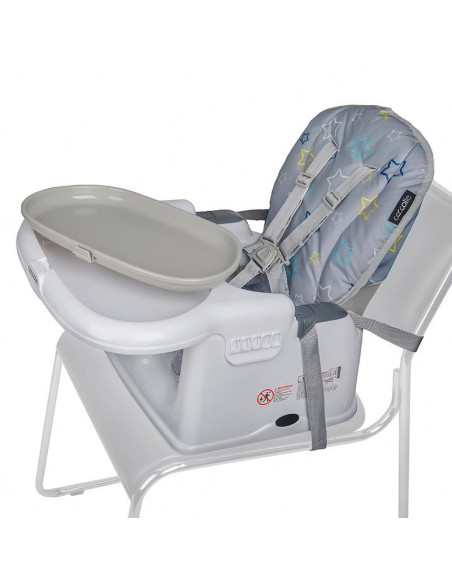 Scaun de luat masa multifunctional Coccolle Ziti Grey