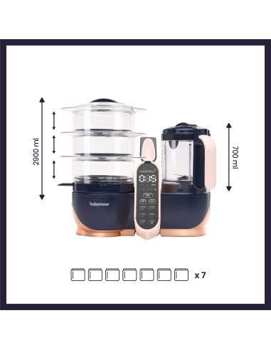 Babymoov - Robot multifunctional 5 in 1 Nutribaby (+)