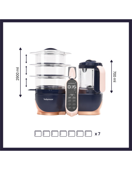 Babymoov - Robot multifunctional 5 in 1 Nutribaby (+)