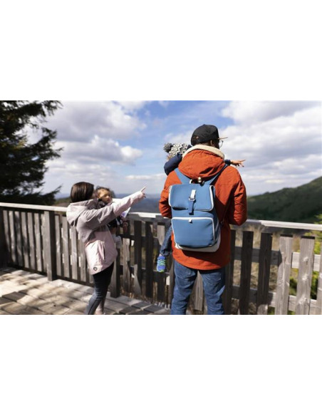 Babymoov - Geanta de scutece tip ghiozdan Sancy Blue,BB-A043802