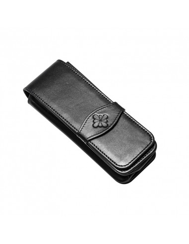 41000004,Etui Piele Neagra Pentru 4 Instrumente De Scris Herlitz