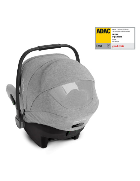 Nuna - Scoica auto i-Size Pipa Next Frost, nastere - 83 cmt