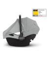 Nuna - Scoica auto i-Size Pipa Next Frost, nastere - 83 cmt