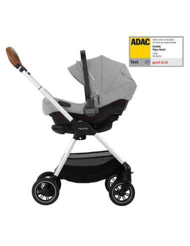 Nuna - Scoica auto i-Size Pipa Next Frost, nastere - 83 cmt