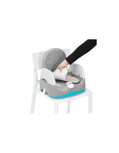 Badabulle - Booster pliabil Home & Go, Grey,BB-B009011