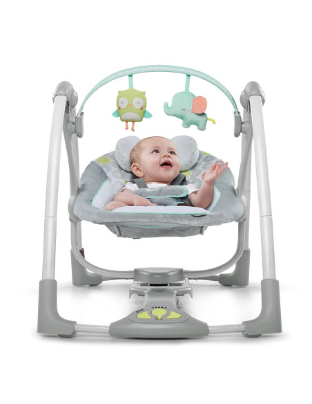 Ingenuity - Leagan portabil Swing 'n Go Portable Swing™ - Hugs