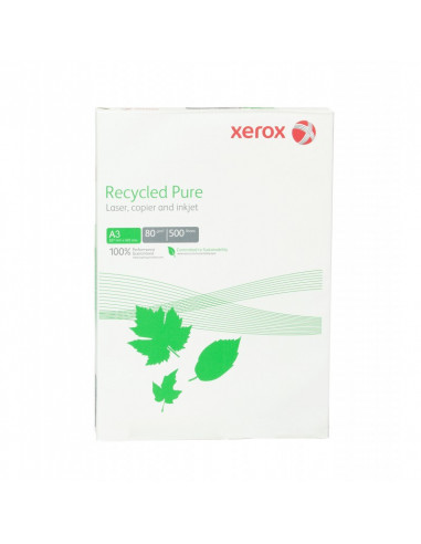Hartie Copiator A3, Recycled Pure, 80G, 500/Top, Xerox,003R98105