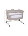 BabyGo – Patut co-sleeper 2 in 1 Together Beige,BB-BGO-4602