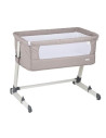 BabyGo – Patut co-sleeper 2 in 1 Together Beige,BB-BGO-4602