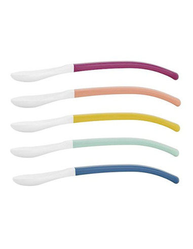 Babymoov– Set de 5 lingurite multicolore,BB-A102408