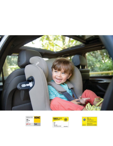 Joie - Scaun auto i-Spin 360° Gray Flannel, nastere - 105 cm