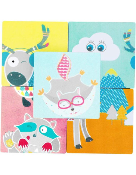 Badabulle - Puzzle pt baita 9 piese,BB-B023010