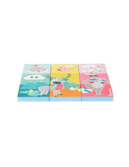Badabulle - Puzzle pt baita 9 piese,BB-B023010