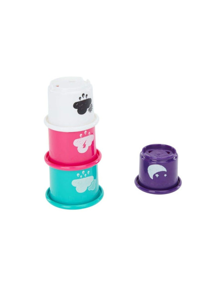 Badabulle - Set jucarii multicolore pentru baie,BB-B017013