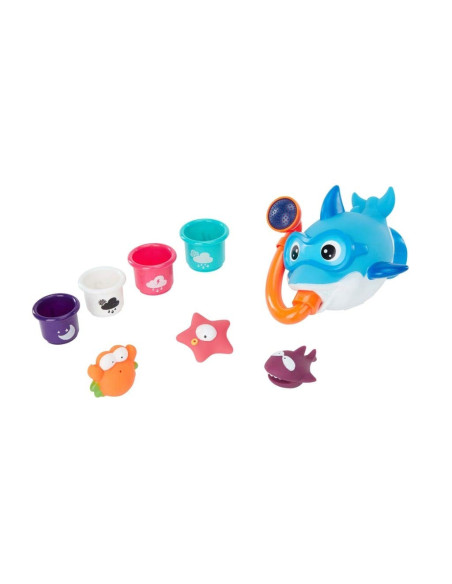 Badabulle - Set jucarii multicolore pentru baie,BB-B017013