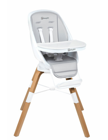 BabyGo - Scaun de masa 360° Carou, Alb,BB-BGO-5752