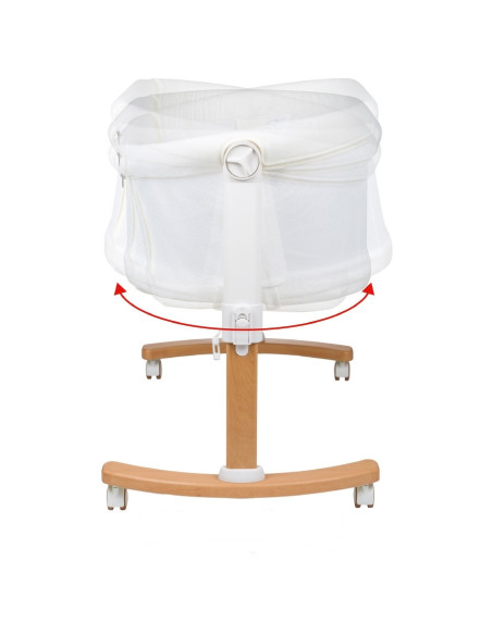 BabyGo - Patut co-sleeper 2 in 1 Amila, Creme,BB-BGO-4151
