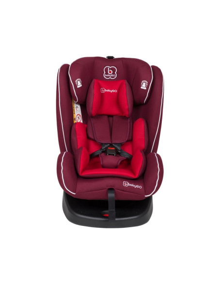 BabyGo - Scaun auto rotativ cu isofix Nova 360° Red, 0 - 36