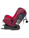 BabyGo - Scaun auto rotativ cu isofix Nova 360° Red, 0 - 36