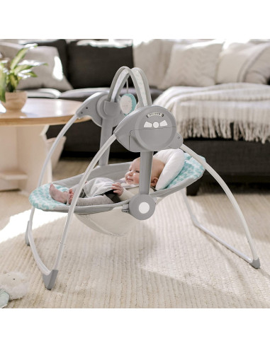 Ingenuity - Leagan portabil Swingity Swing, Goji,BB-12536