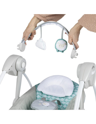 Ingenuity - Leagan portabil Swingity Swing, Goji,BB-12536