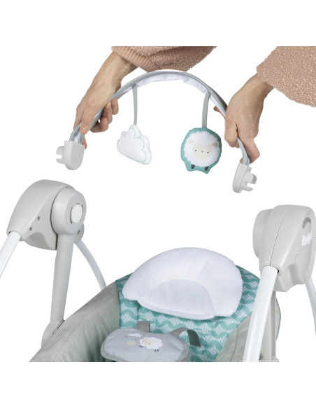 Ingenuity - Leagan portabil Swingity Swing, Goji,BB-12536