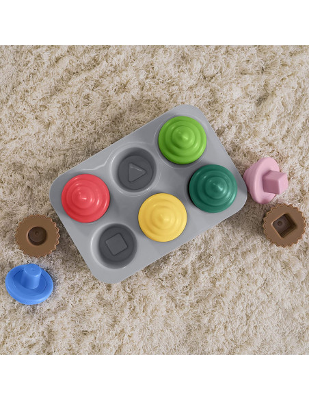 Bright Starts - Jucarie pentru sortarea formelor Briose,BB-12499