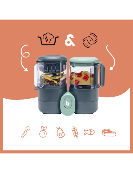 Babymoov - Robot multifunctional 4 in 1 Nutribaby ONE,BB-A001133