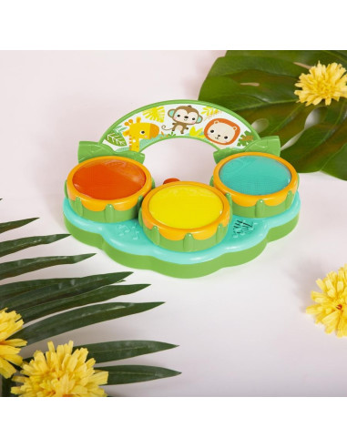 Bright Starts - Jucarie toba muzicala Safari Beats,BB-52269