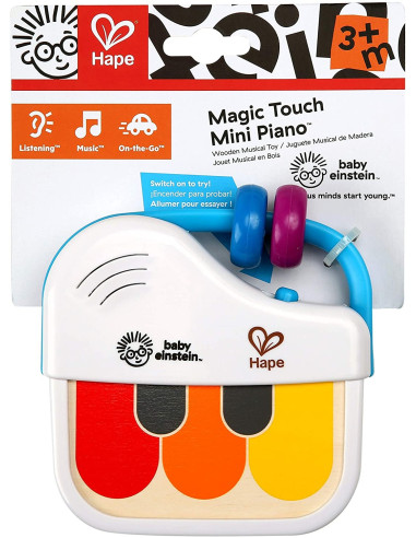 Baby Einstein - Jucarie mini pian din lemn Hape Magic,BB-12008