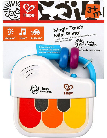 Baby Einstein - Jucarie mini pian din lemn Hape Magic,BB-12008